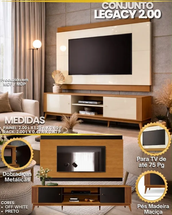 Painel + Rack Legacy 2.0