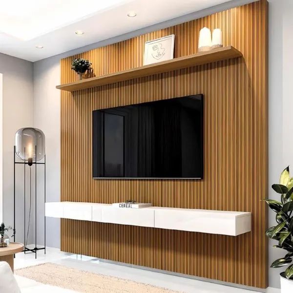 Painel Arbo 2.30 100% Ripado C/ Nicho