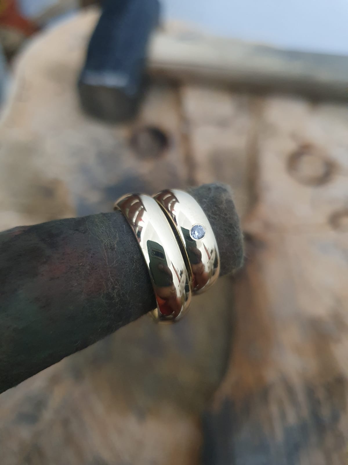 Aliança abaolada 6MM