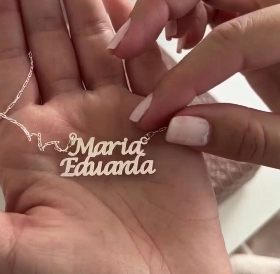 Colar Personalizado composto Prata 925 - imagem 2