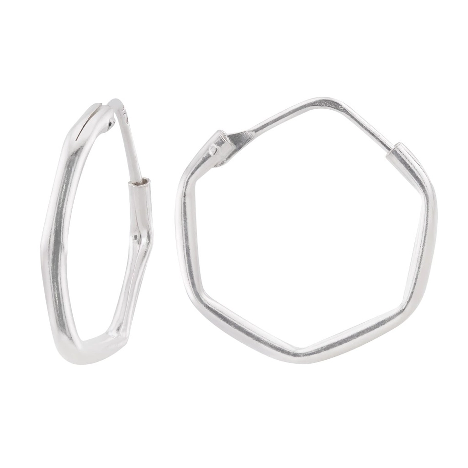Argola sextavada 18mm