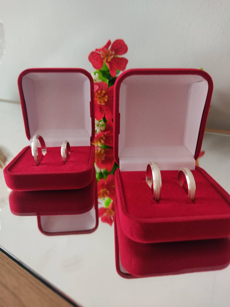 Aliancas diamantada 3MM
