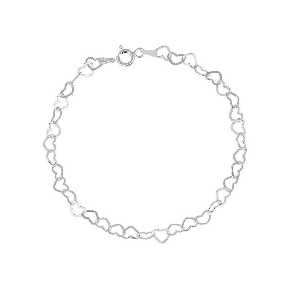 Pulseira coração 4mm - imagem 2