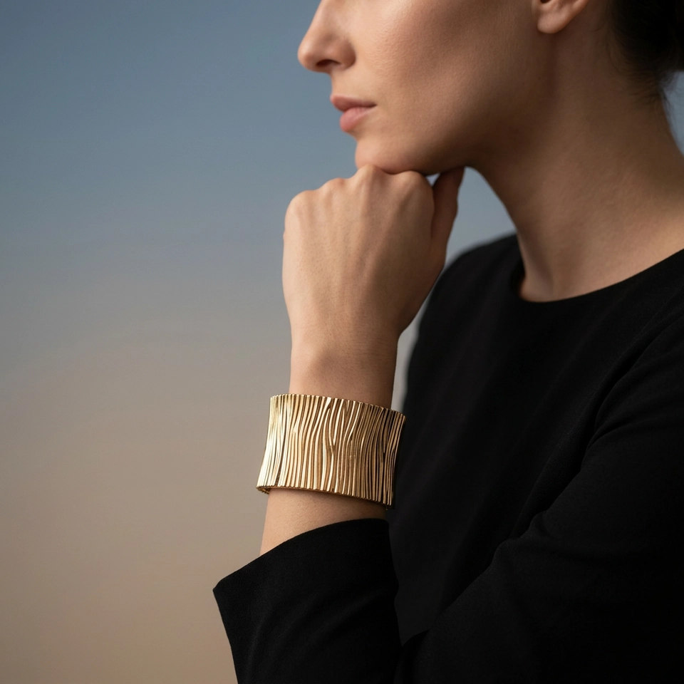 Bracelete Texturizado 