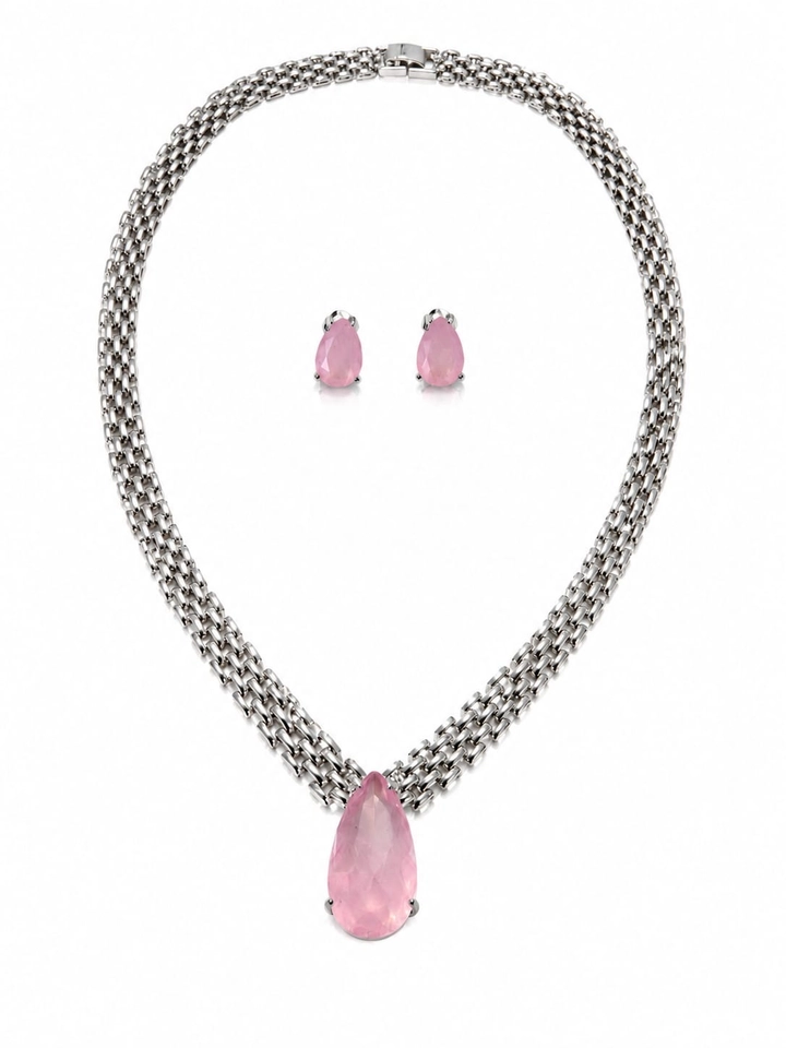 Conjunto Gota Rosa - 2