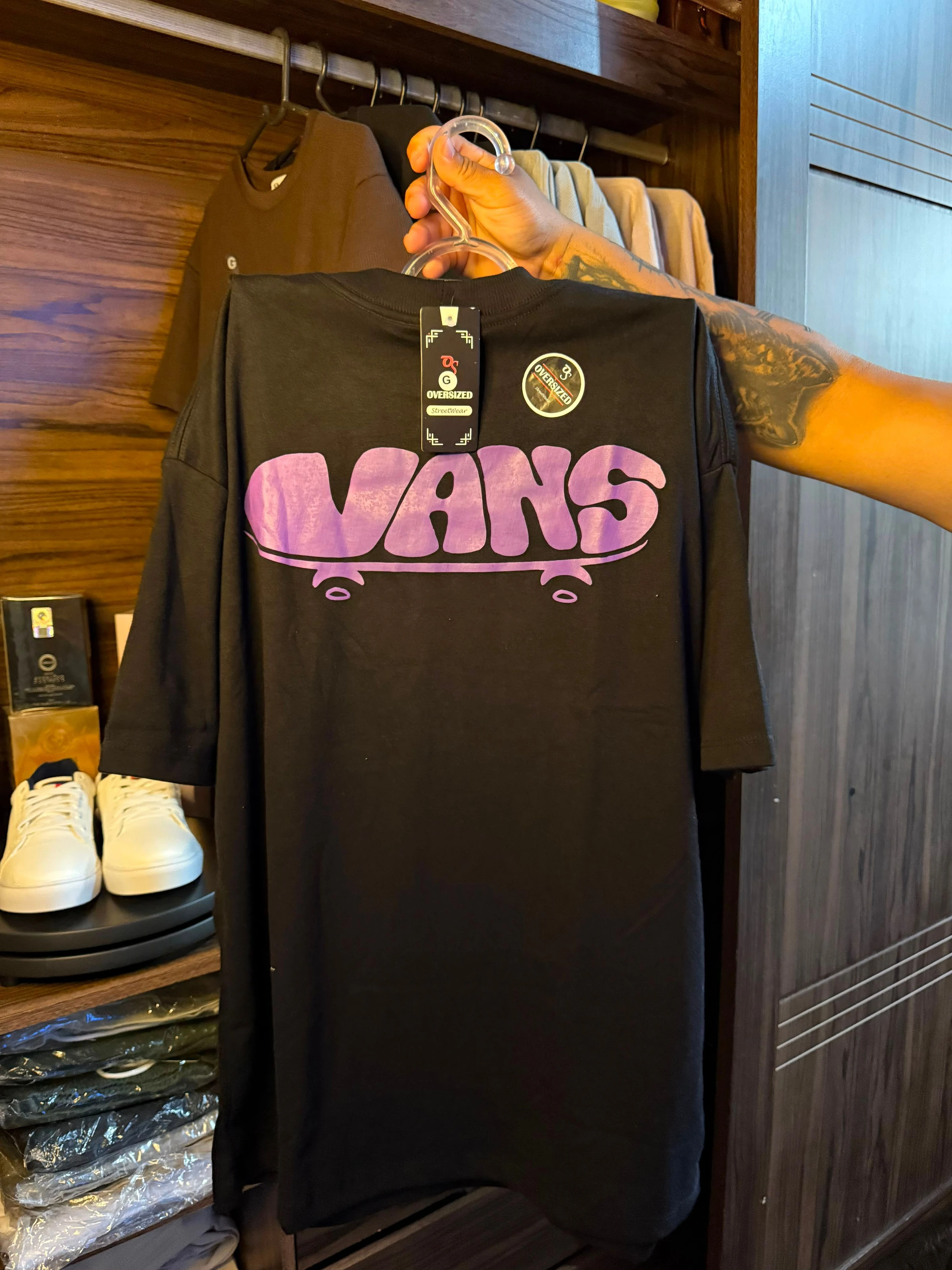 OVERSIZED VANS PRETA - 2