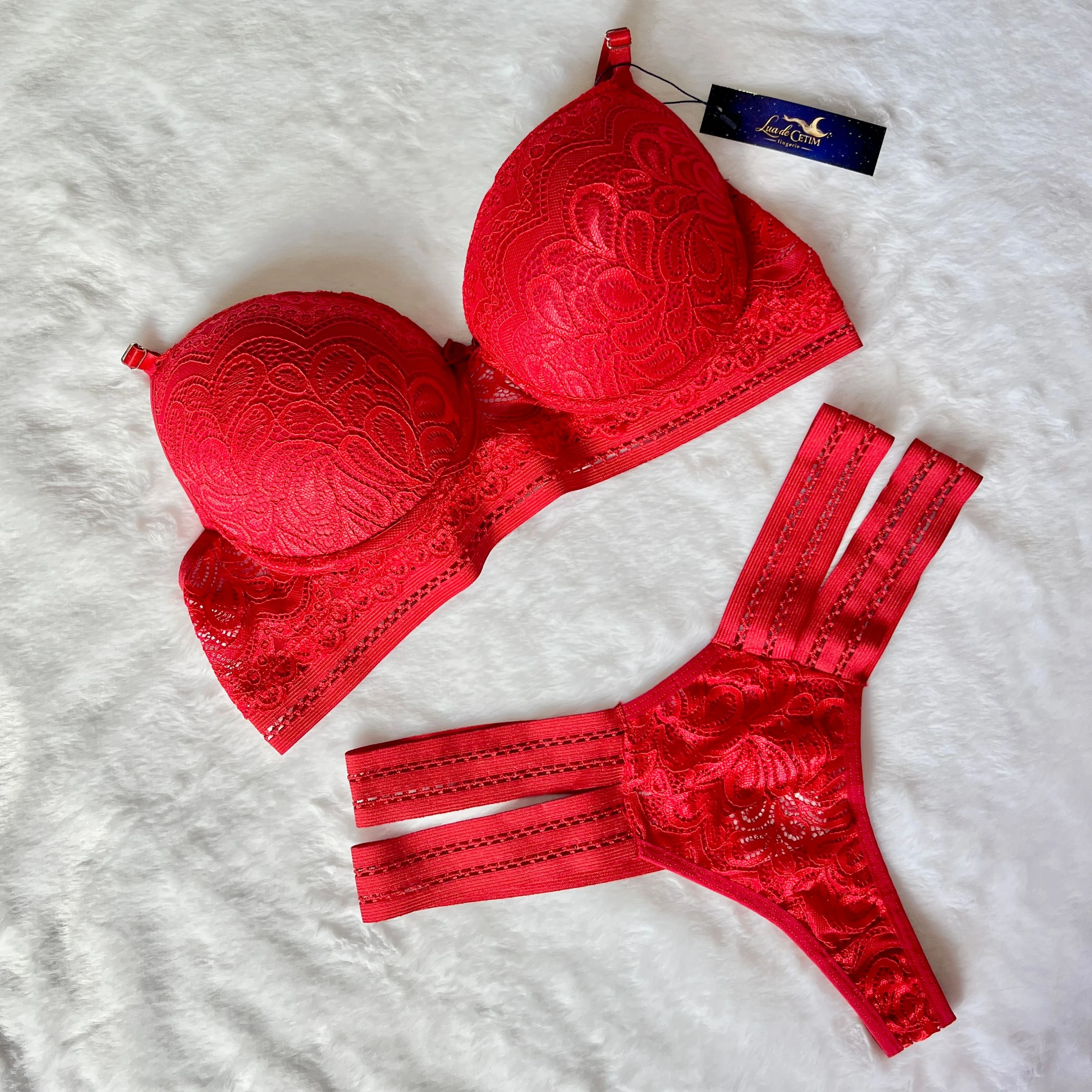 Conjunto Antares Carmesim - 1