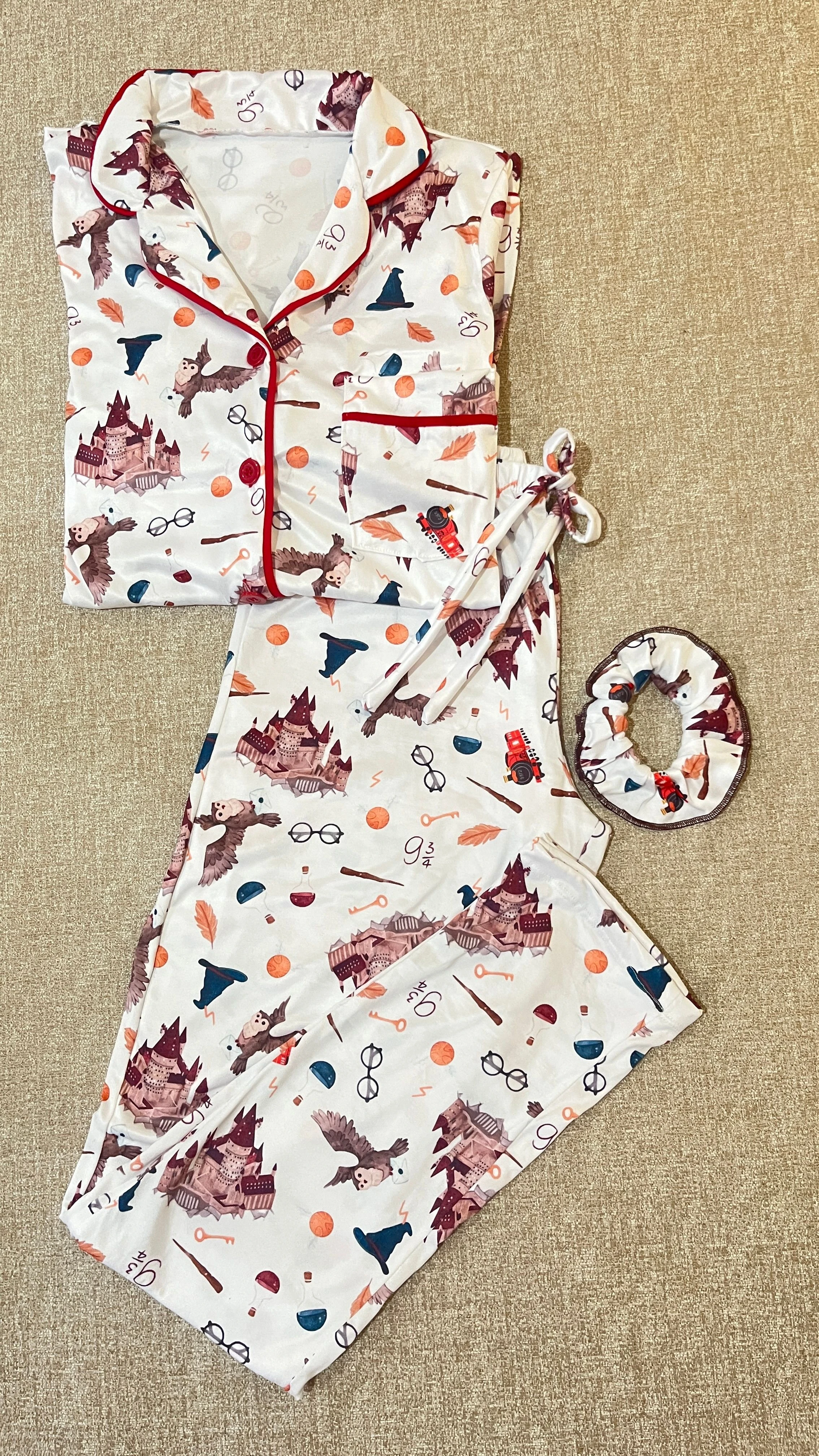 Pijama Estampado - Manga Longa - 1