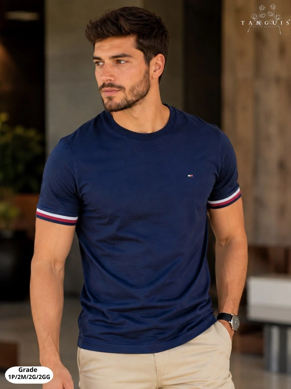 T-shirt Tommy Hilfiger - Pima  - 1