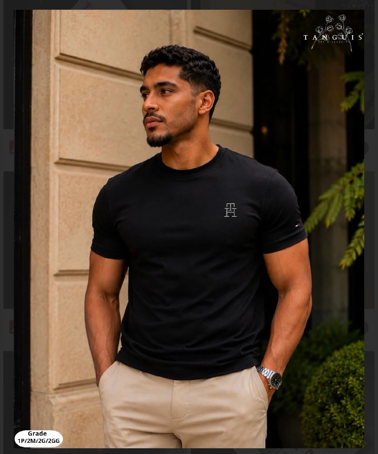 T-shirt Tommy Hilfiger - Pima  - 1