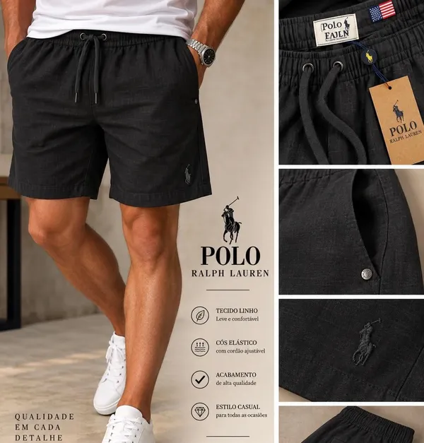 Short Linho Ralph
