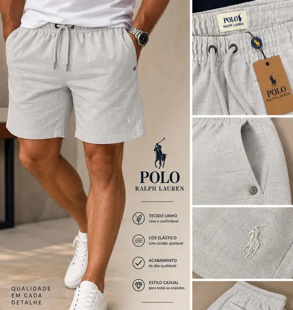 Short Linho Ralph
