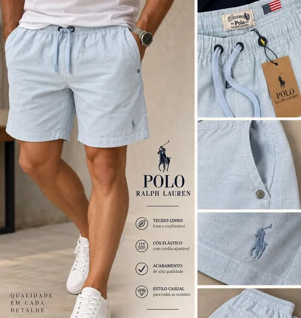 Short Linho Ralph
