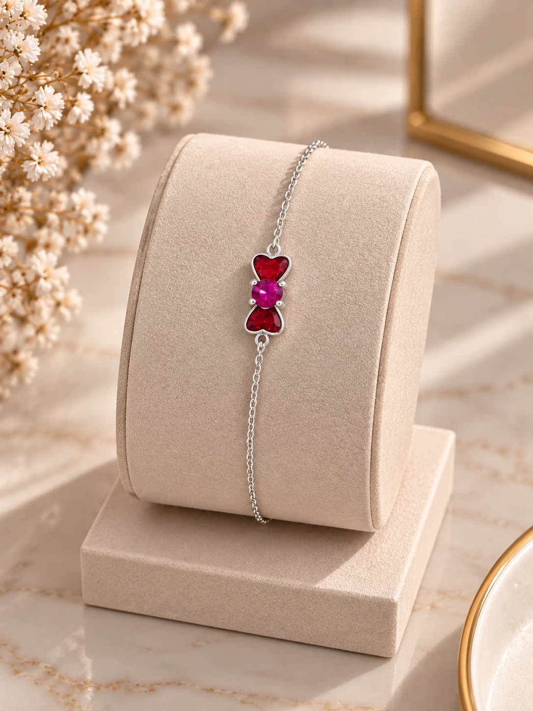 Pulseira laço em prata 925 - 2