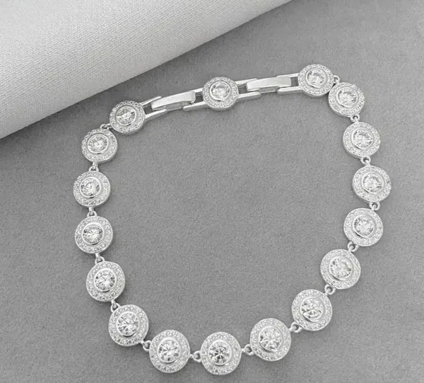 PULSEIRA SWAROVSKI REDONDA 8MM