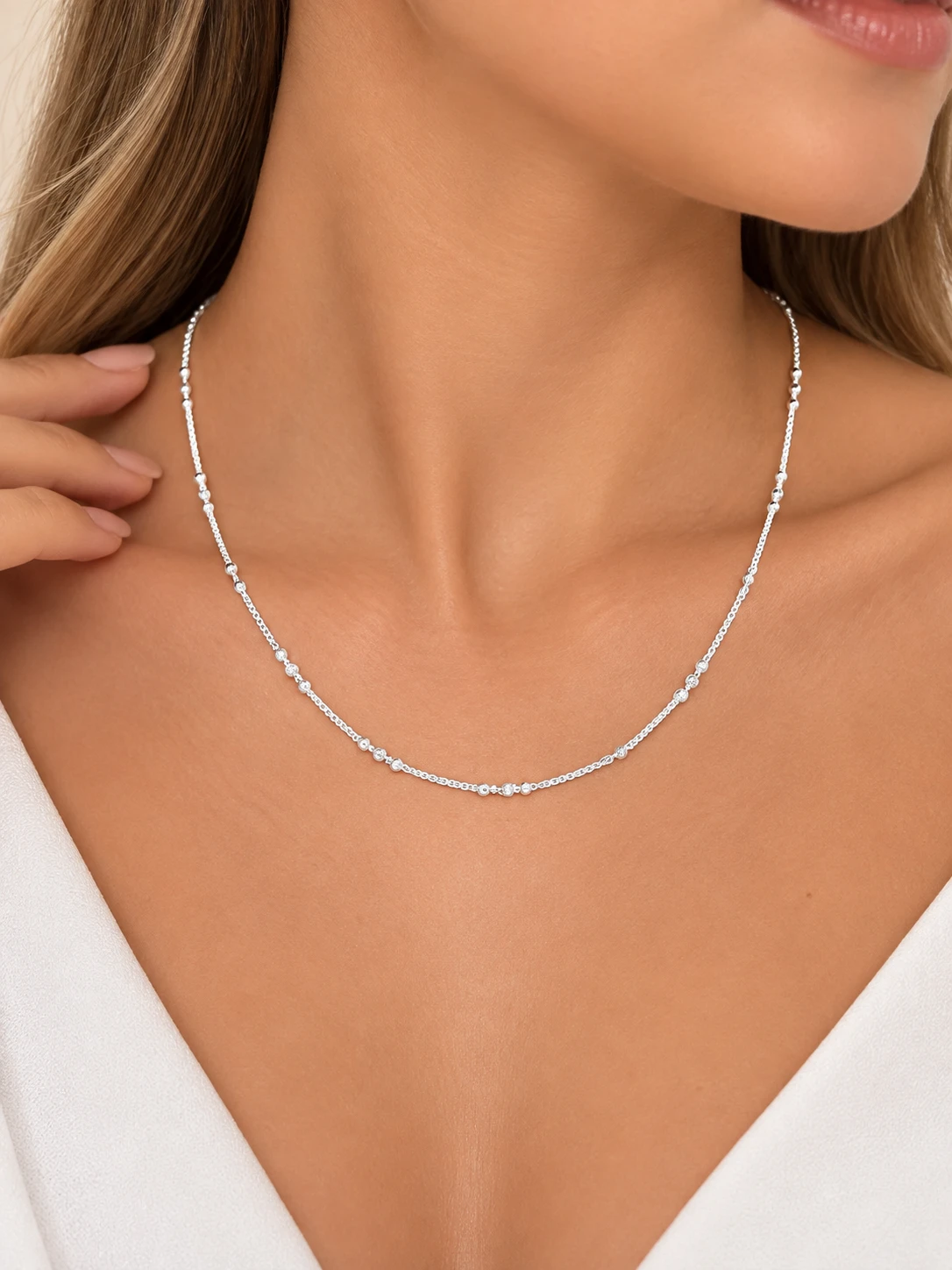 Choker bolinhas 45cm - 2