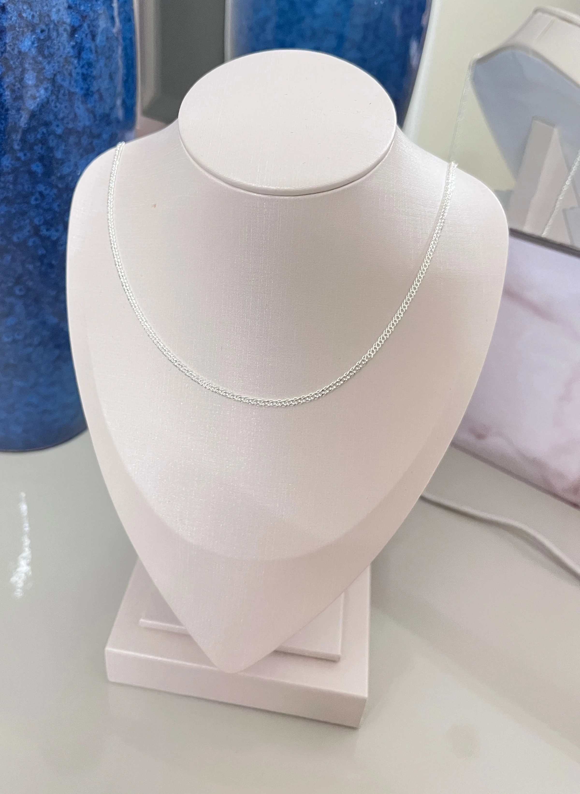 Corrente elo duplo 2mm 60cm - 1