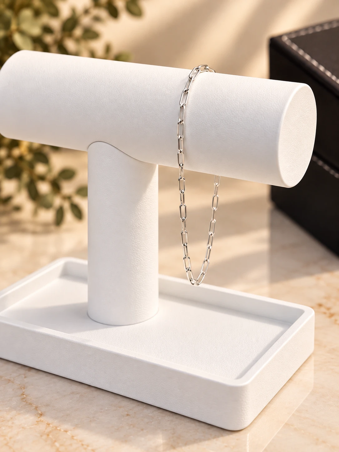 Pulseira Masculina Elo Cadeado Prata 925 - 1