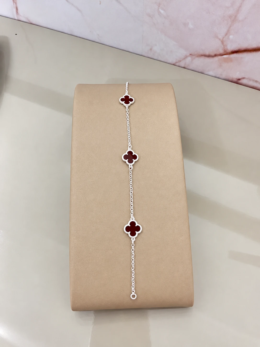Pulseira 3 trevos em prata 925 - 1
