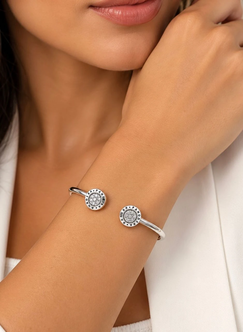 Bracelete inspiração em prata 925 - 2
