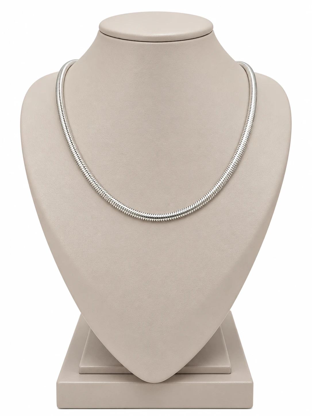 Gargantilha lacraia 40cm em prata 925 - 1