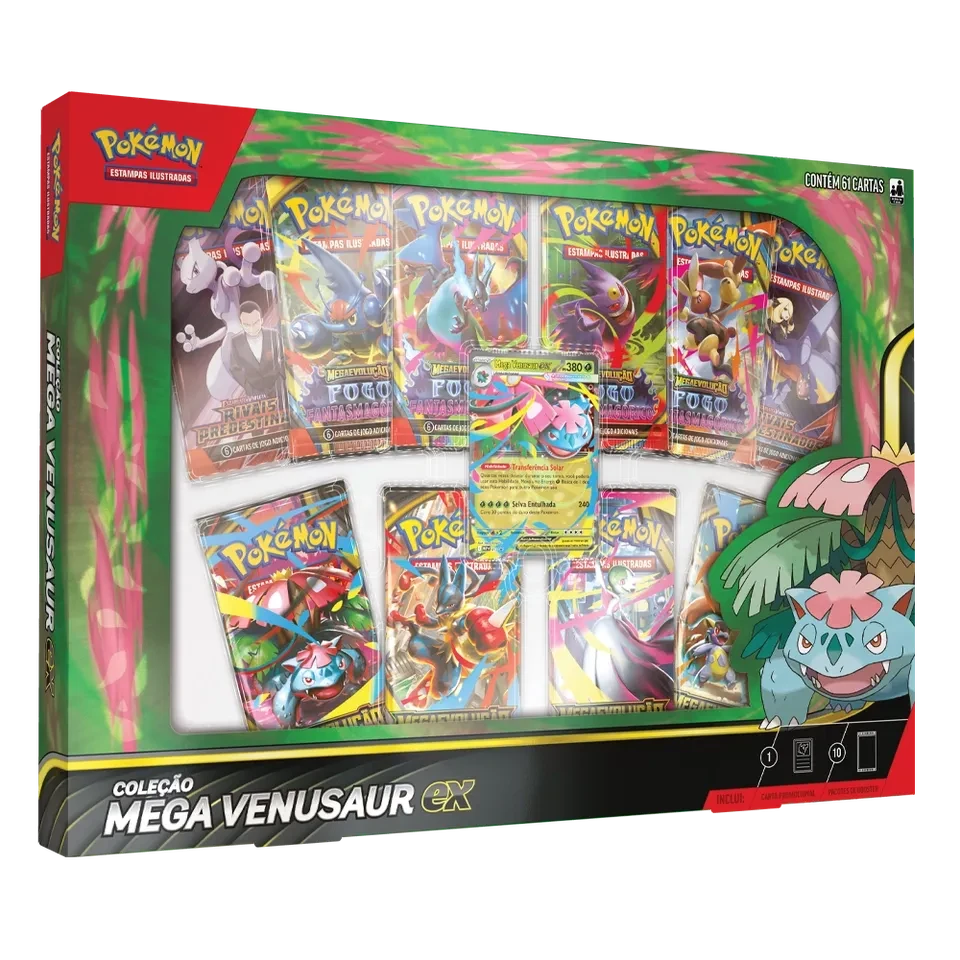 Box Coleção Mega Venusaur ex - 1