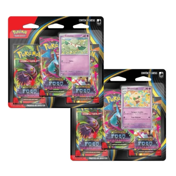 Triple Pack - ME02 Fogo Fantasmagórico
