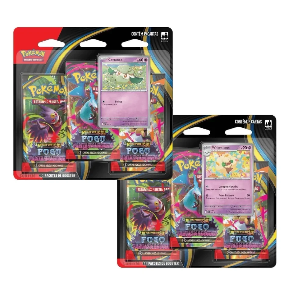 Triple Pack - ME02 Fogo Fantasmagórico - 1