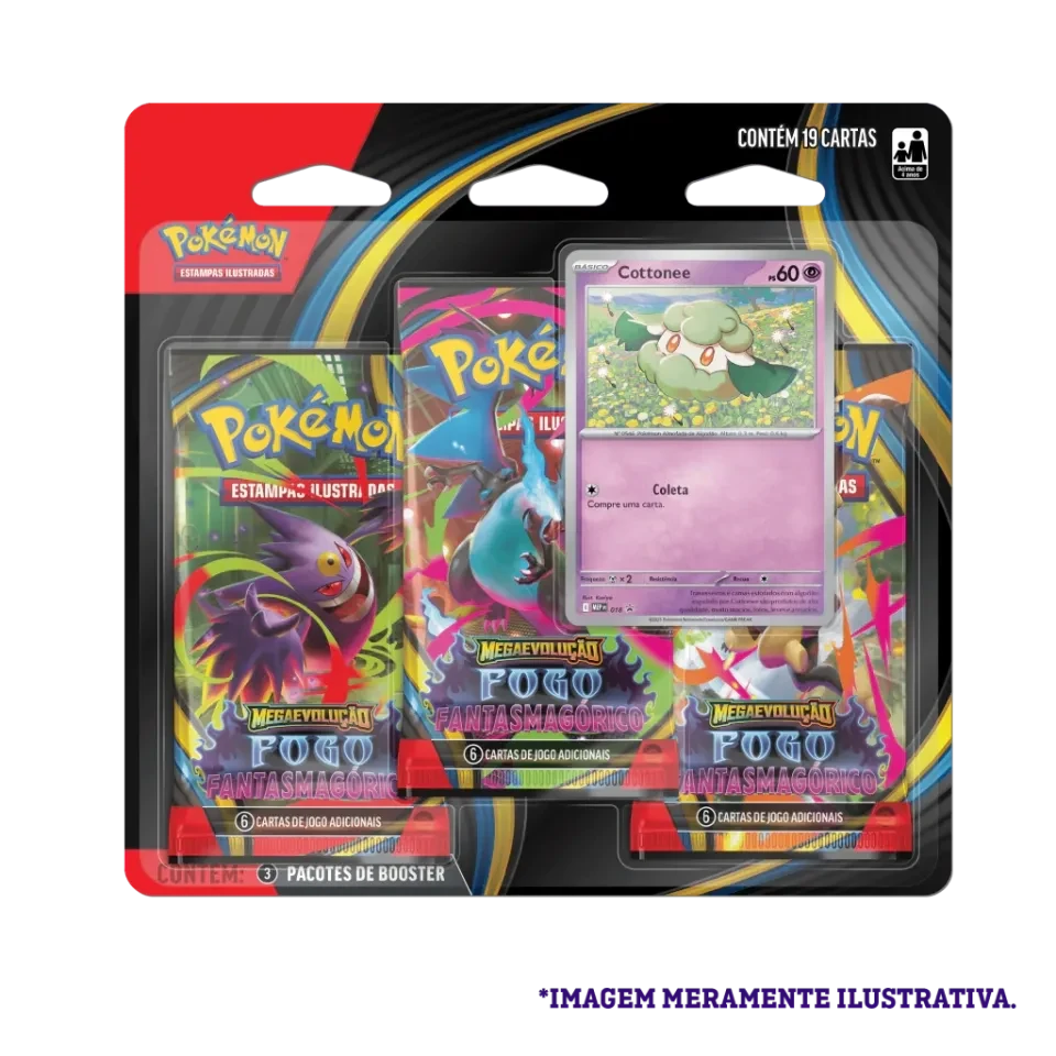Triple Pack - ME02 Fogo Fantasmagórico - 2