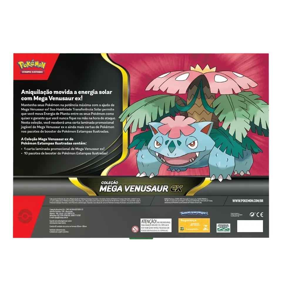 Box Coleção Mega Venusaur ex - 2