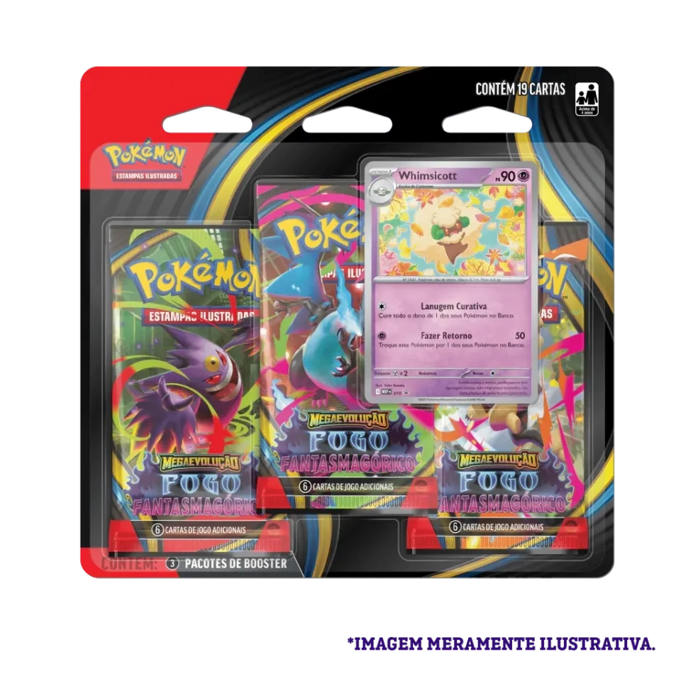 Triple Pack - ME02 Fogo Fantasmagórico - 3