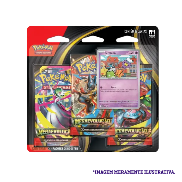 Triple Pack - ME01 Megaevolução 