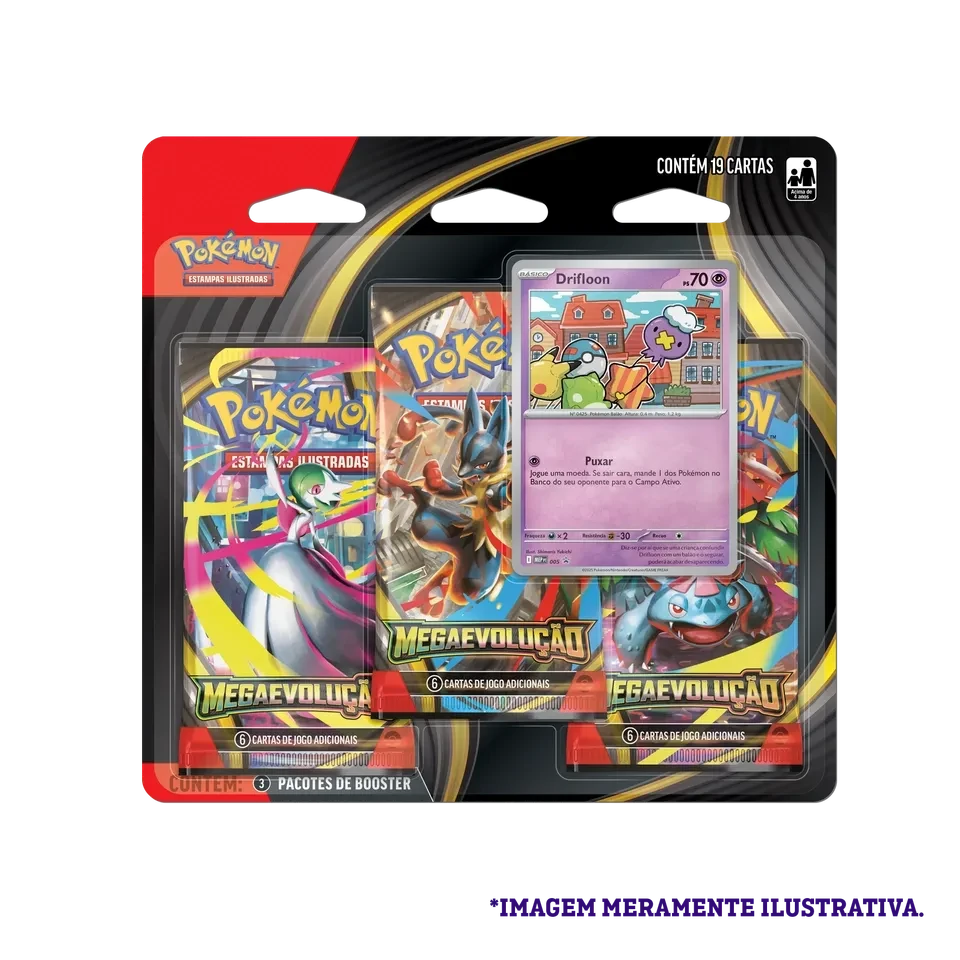 Triple Pack - ME01 Megaevolução  - 1