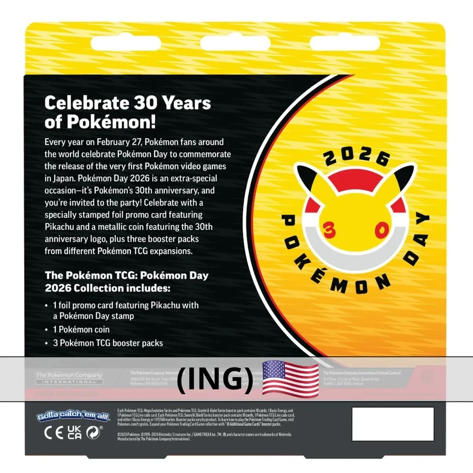 (ING) Box Coleção - Pokemon Day 2026 - 2