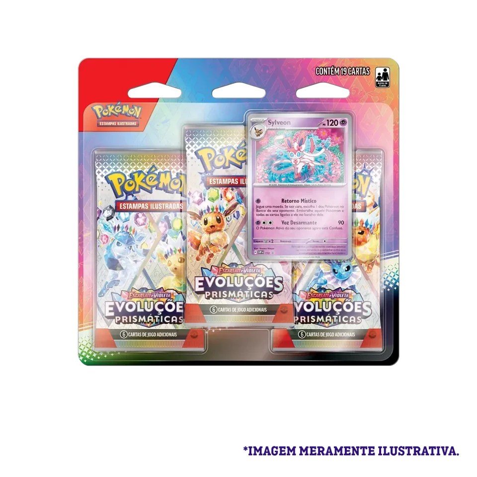 Triple Pack - EV8.5 Evoluções Prismáticas (35272) - 2