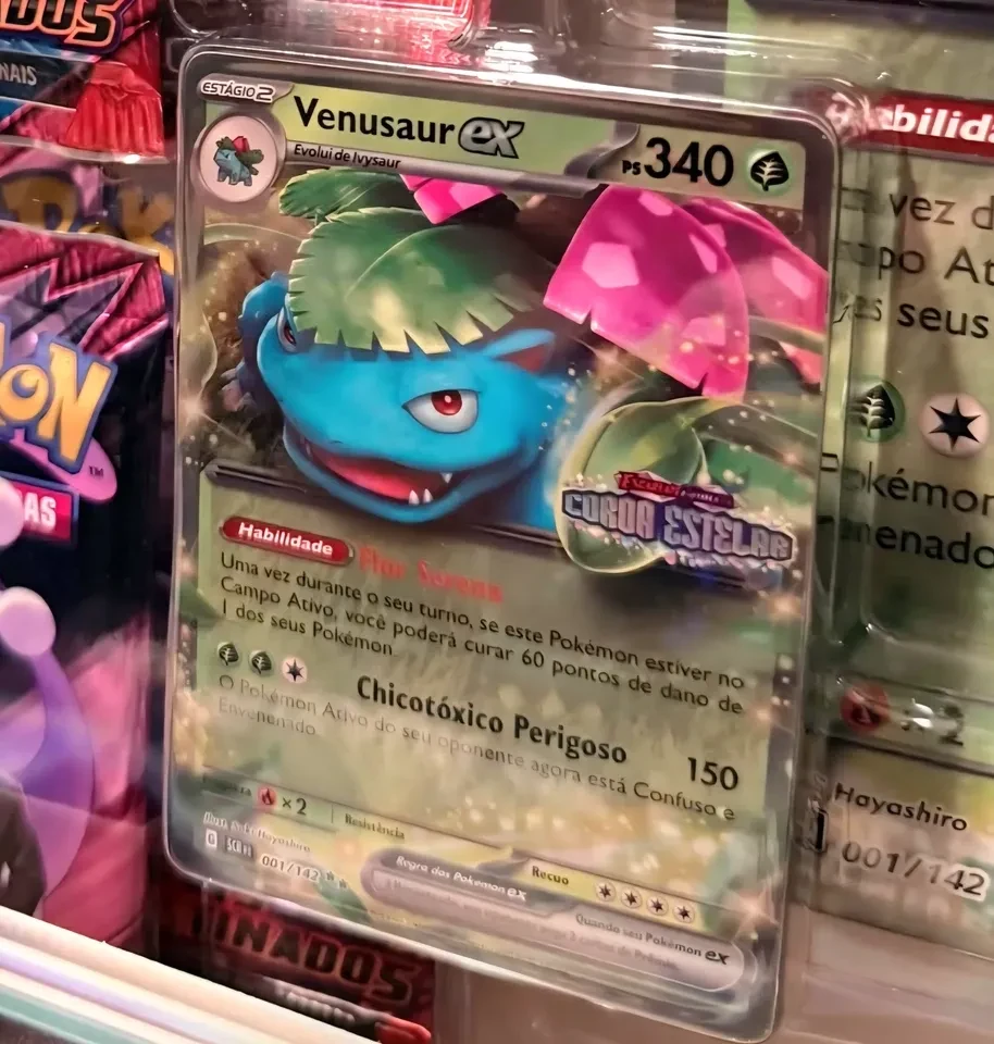 Colecão Premium Venusaur Ex E Blastoise Ex - 4