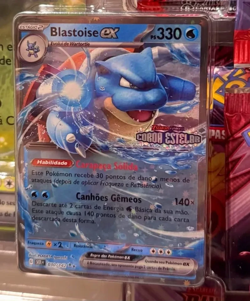 Colecão Premium Venusaur Ex E Blastoise Ex - 3