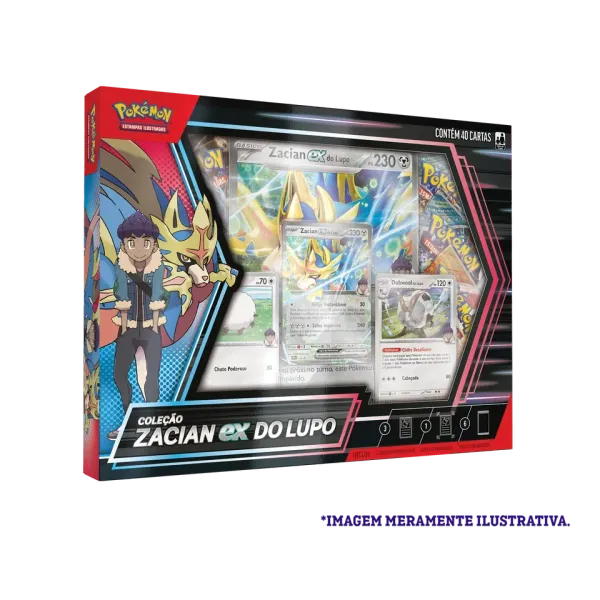 Box Zacian ex do Lupo