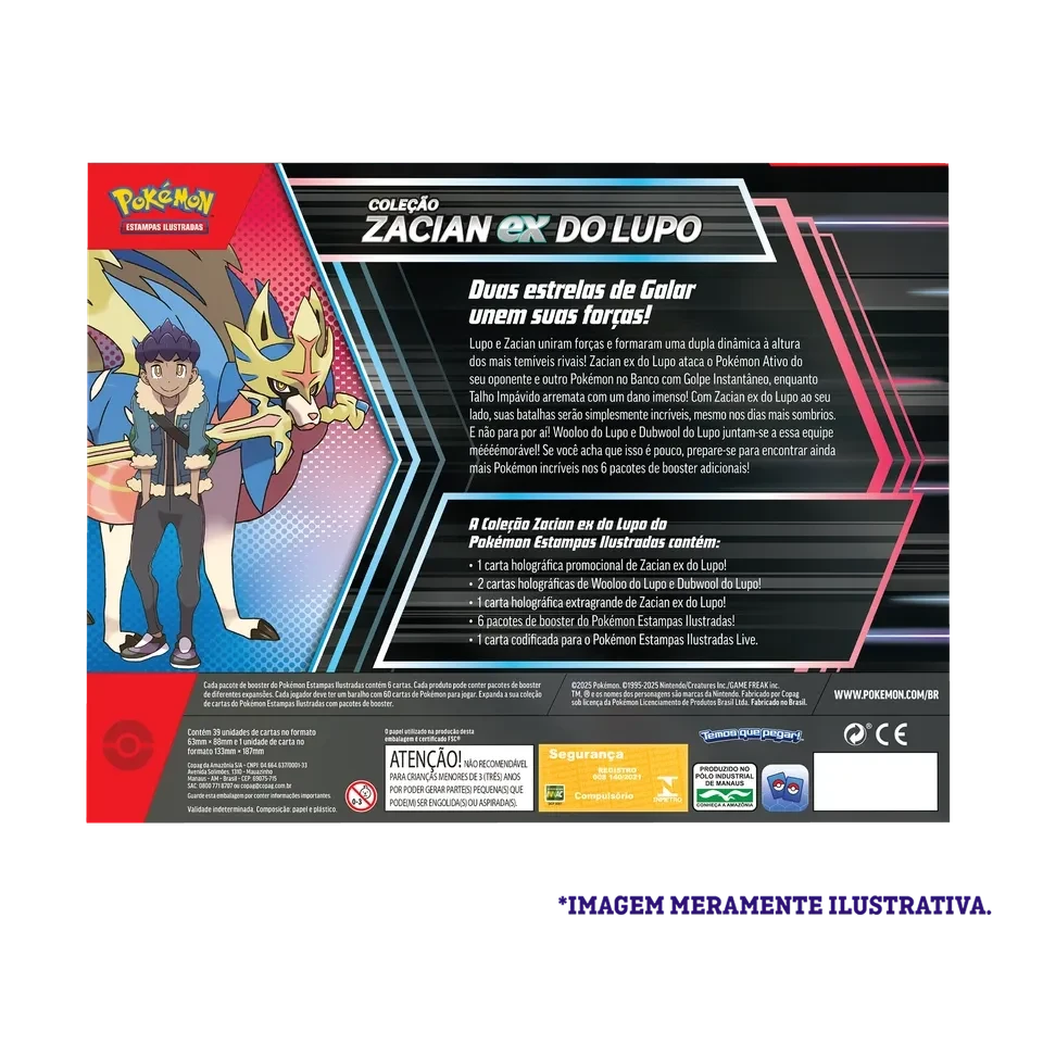 Box Zacian ex do Lupo - 2