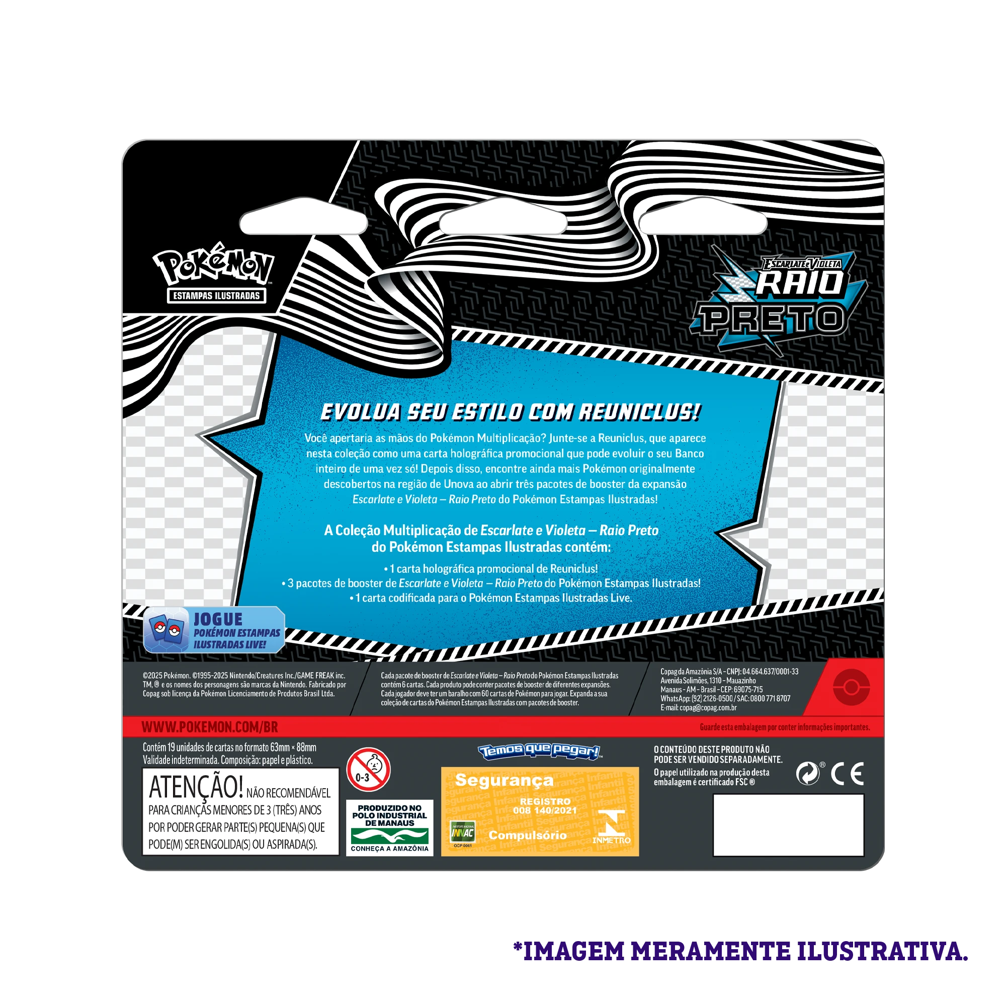Triple Pack - EV10.5 Raio Preto (35895) - 2