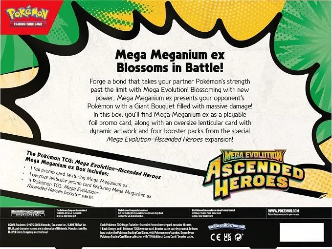 (ING) Box Mega Evolution - Meganium/Emboar/Feraligatr ex - 3