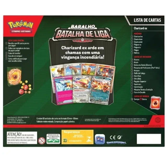 Baralho Batalha de Liga - Charizard ex - 2
