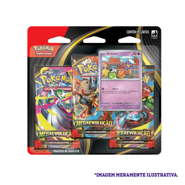Triple Pack - ME01 Megaevolução 
