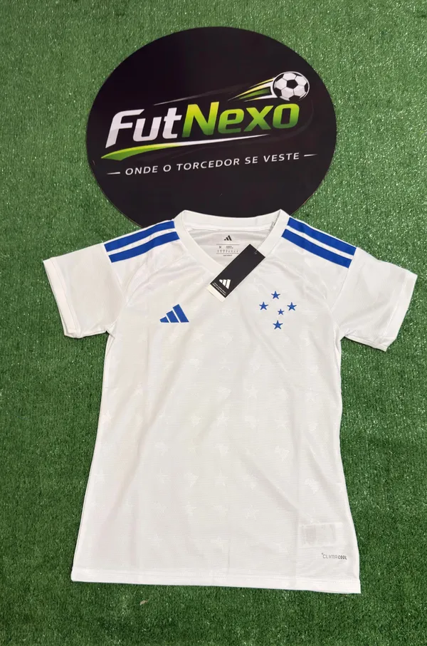 Camisa Cruzeiro II - Branca - Feminina 