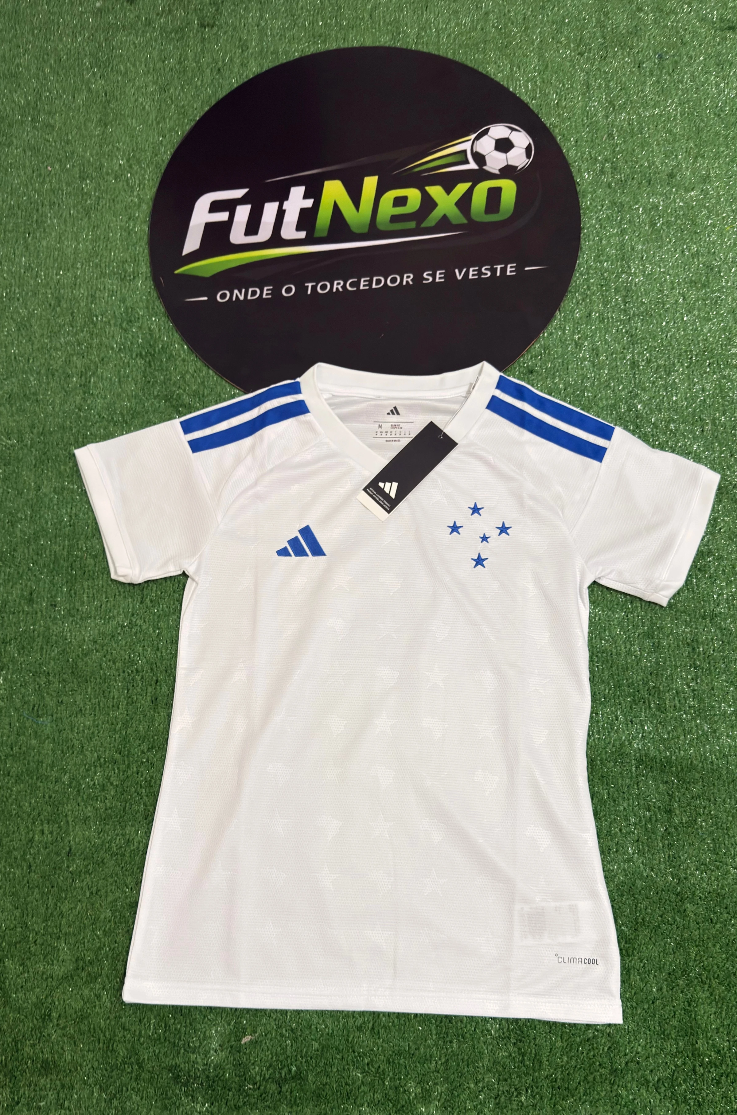 Camisa Cruzeiro II - Branca - Feminina  - 1