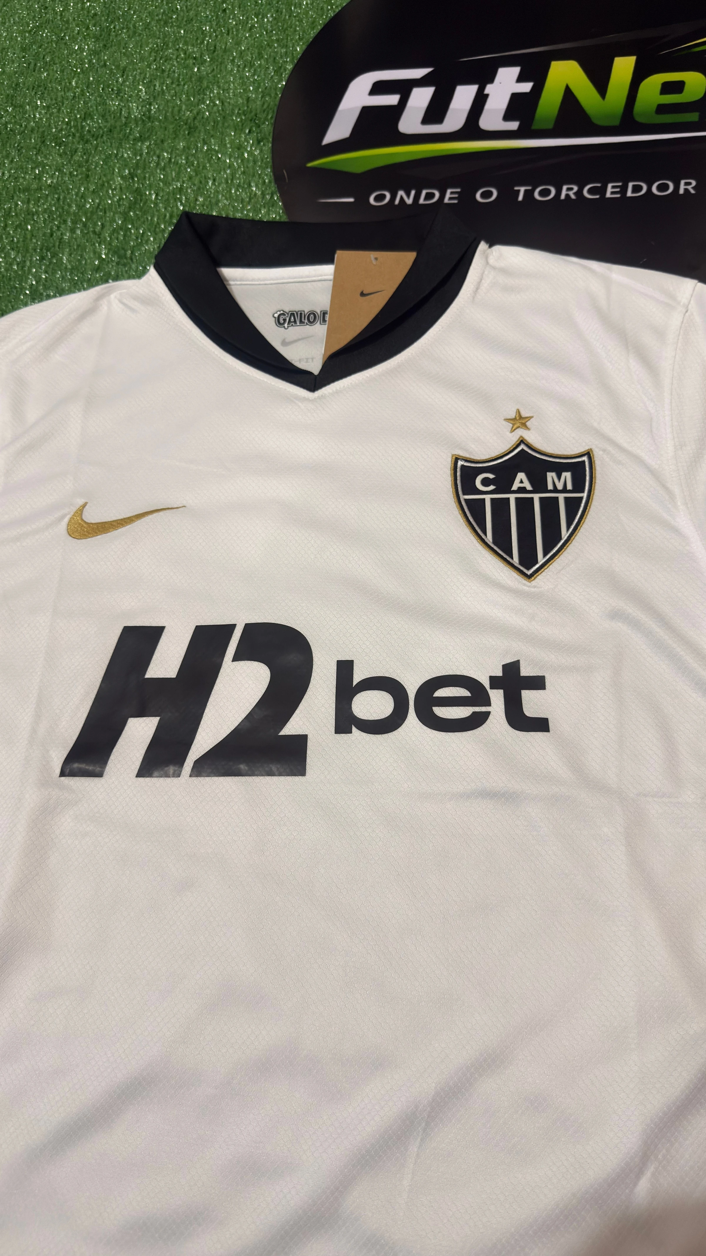 Camisa Atlético Mineiro II - Masculina - Branca  - 7