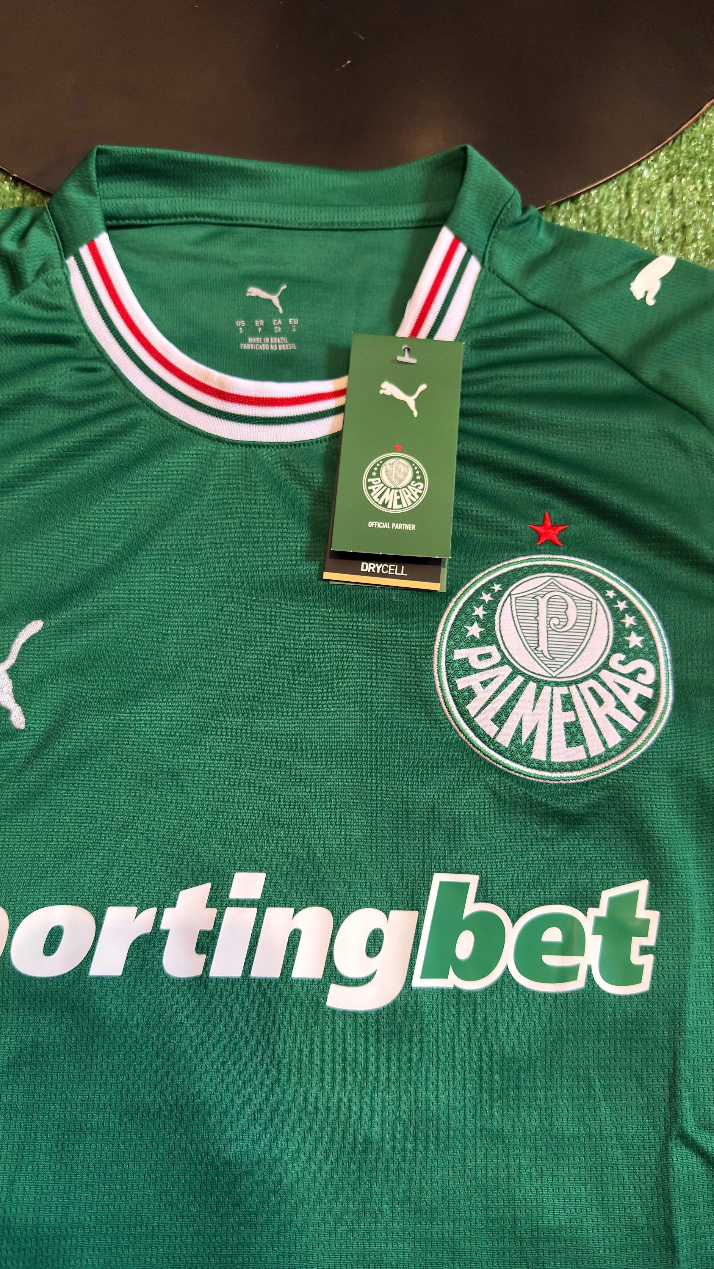 Camisa Palm. I -26/27 Masculina - Verde  - 3