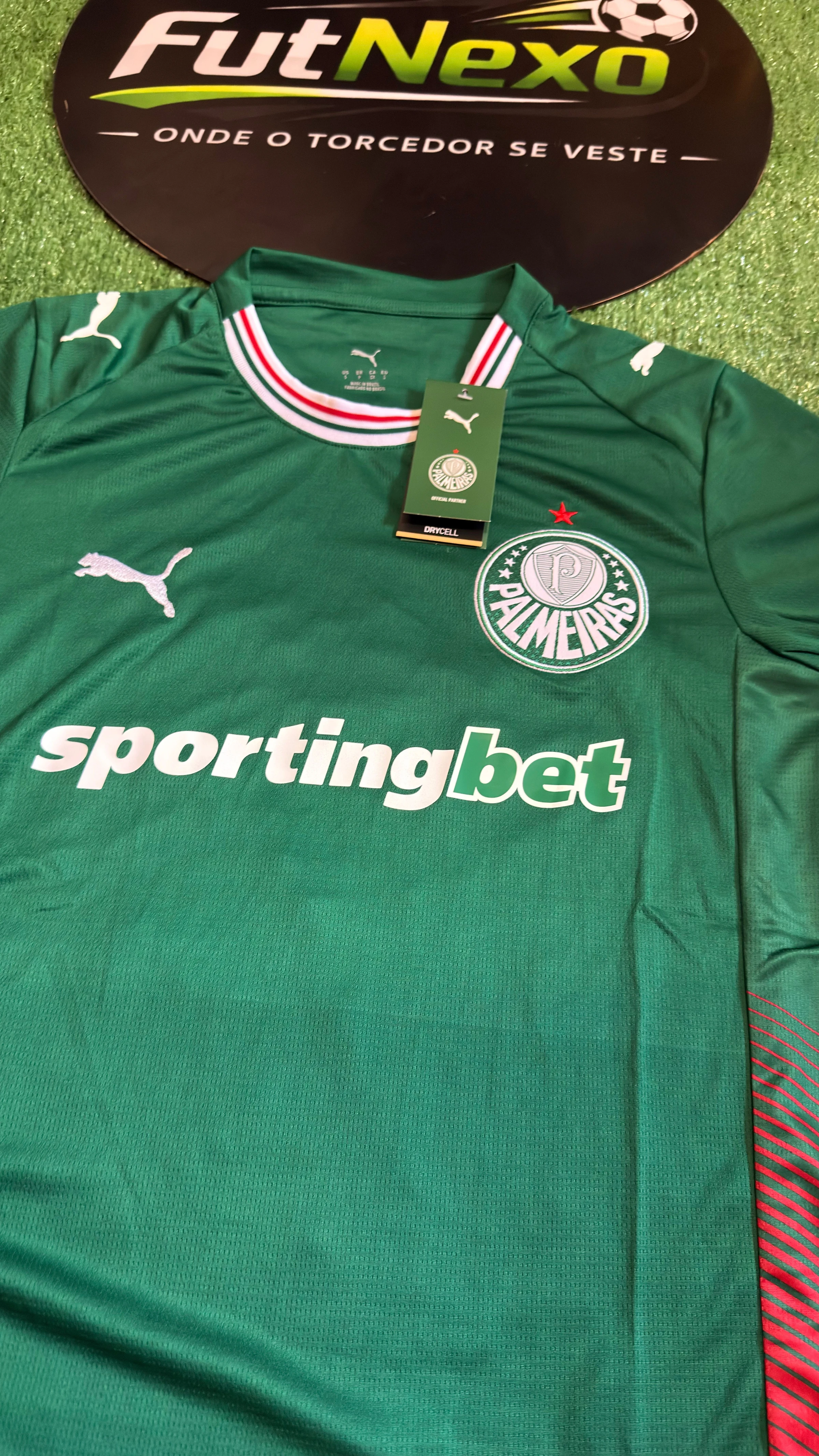 Camisa Palm. I -26/27 Masculina - Verde  - 4