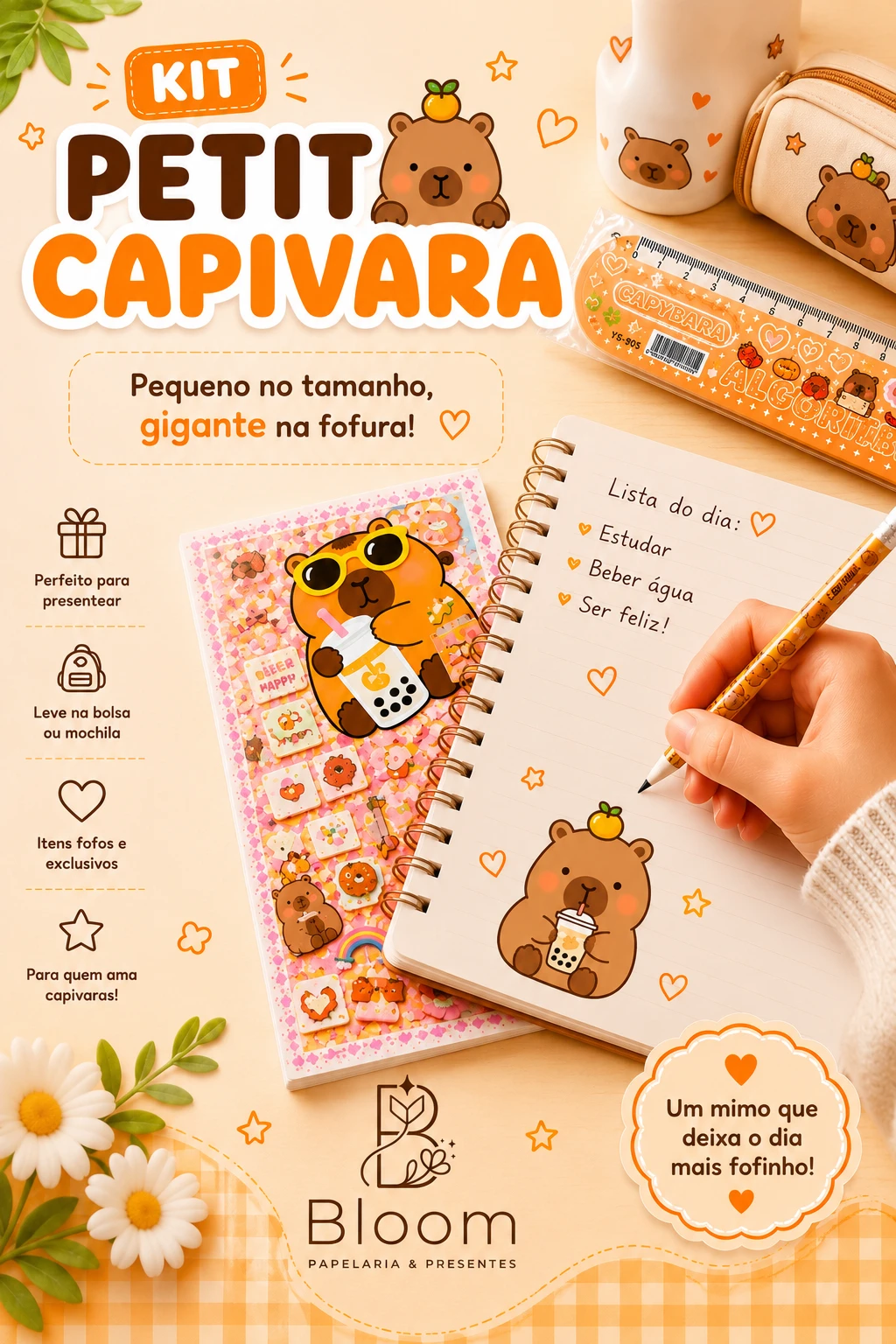 Kit Petiti capivara - 1