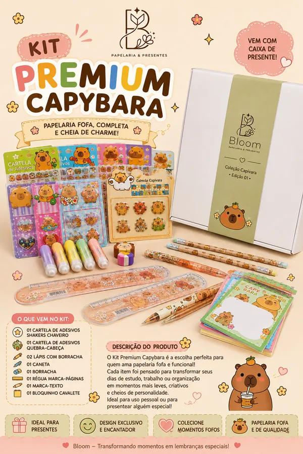 Kit Premium Capivara